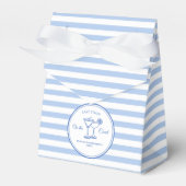 Laatste Toast op de Coast Bachelorette Weekend Par Bedankdoosjes (Voorkant Zijde)