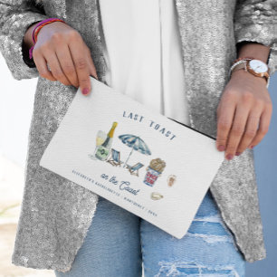 Laatste Toast op de Coast Bachelorette Weekend Par Etui