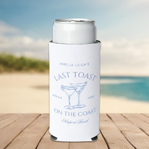 Laatste Toast op de Coast Beach Blue Bachelorette