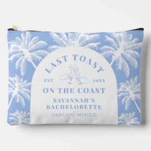 Laatste Toast op de Coast Beach Blue Bachelorette Etui