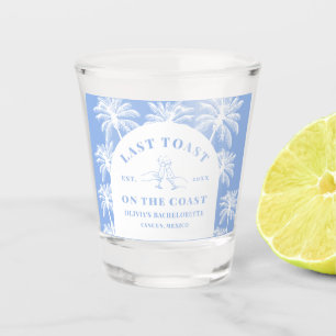 Laatste toast op de Coast Beach Coastal Bacheloret Shot Glas