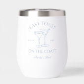 Laatste Toast op de Coast Blue Bachelorette (Achterkant)