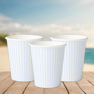 Laatste Toast op de Coast Stripes Bachelorette Papieren Bekers
