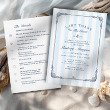 Laatste toast op de kust! Bachelorette streep 