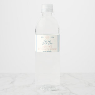 Laatste Toast Op De Kust Bachelorette Waterfles Etiket