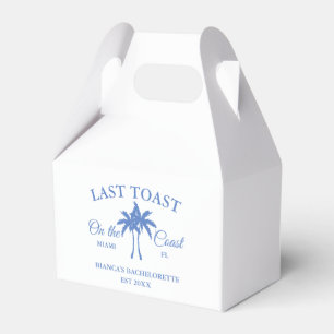 Laatste Toast op de kust Beach Bachelorette feest Bedankdoosjes