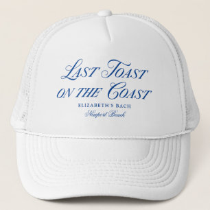 Laatste toast op de kust Elegante handgetekende st Trucker Pet