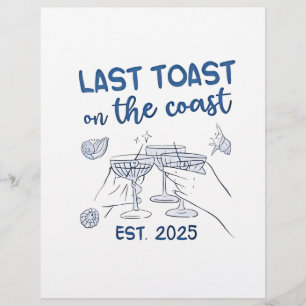Laatste toast op de kust gesticht in 2025 flyer