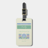 Laatste toast op de kust - Nautische Bachelorette Bagagelabel (Voorkant verticaal)