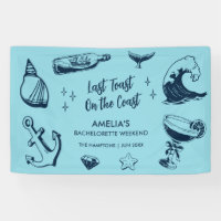 Laatste toast op de kust strand vrijgezellenfeest