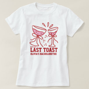 Laatste toast op de kust vrijgezellen shirt, Stran T-shirt