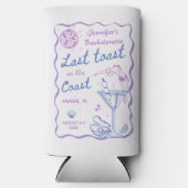 Laatste toast op de kustbachelorette (Voorkant)