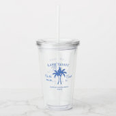 Laatste toast op het vrijgezellenweekendfeest aan  acryl drinkbeker (Voorkant)