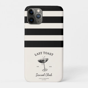 Laatste toast Social Club Bachelorette Party Merch iPhone 11 Pro Hoesje
