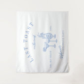 Laatste toost op de Coast Bachelorette Party Wandkleed (Voorkant)