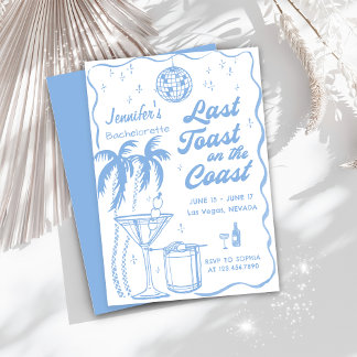Laatste toost op het kustvrijgezellenfeest kaart