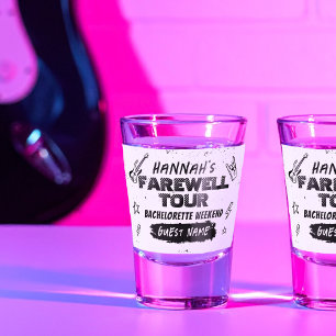 Laatste Tour Punk Rock Band Bachelorette Feest naa Shot Glas