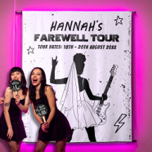 Laatste tour Punk rockband Bachelorette Welcome Si