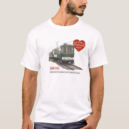 Laatste trolley 70e Jubileum - Afbeelding op voorz T-shirt