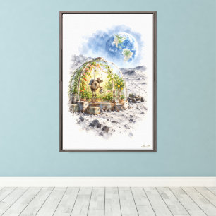 Laatste Tuinman Canvas Afdruk