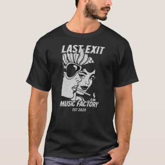 Laatste Uitgang Music Factory- Retro Meisjes- Donk T-shirt