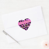 Laatste uitje voor de bruiloft Bridal Shower Feest Hart Sticker (Envelop)