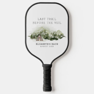 Laatste uitje voor de sluier vrijgezellenweekend pickleball paddle