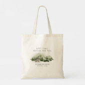 Laatste uitstap voor het vrijgezellenweekend van d tote bag (Achterkant)