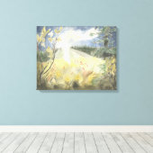 Laatste van de Arctische Zon: Stretched Canvas (Insitu (Houten vloer))