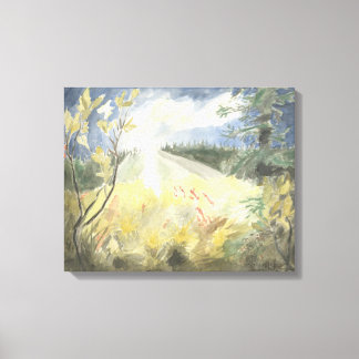 Laatste van de Arctische Zon: Stretched Canvas