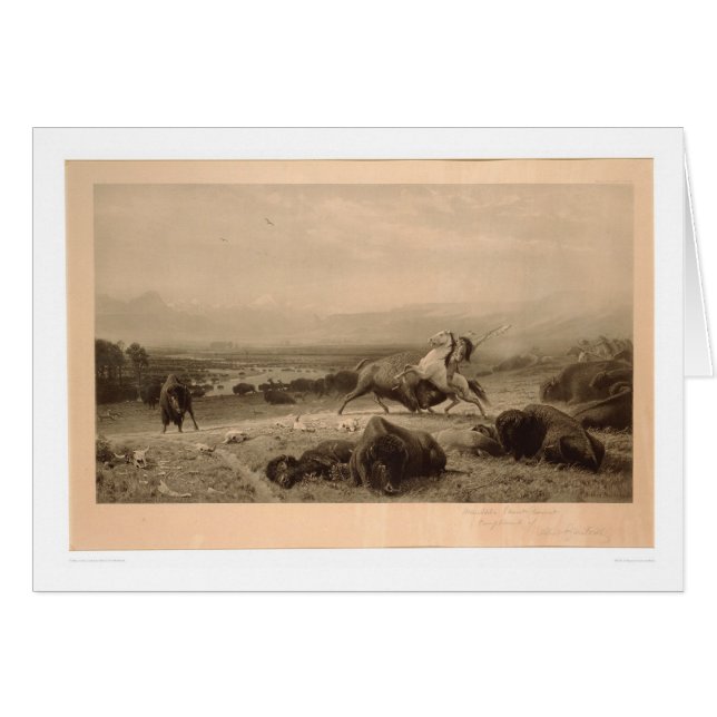 Laatste van de Buffalo Bierstadt (0137A) - Niet he (Voorkant Horizontaal)