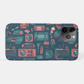 Laatste van het verleden: Tech van 80 Case-Mate iPhone Case (Achterkant (horizontaal))