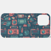 Laatste van het verleden: Tech van 80 Case-Mate iPhone Case (Achterkant (horizontaal))
