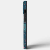 Laatste van het verleden: Tech van 80 Case-Mate iPhone Case (Achterkant / Links)