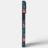 Laatste van het verleden: Tech van 80 Case-Mate iPhone Case (Achterkant / Rechts)