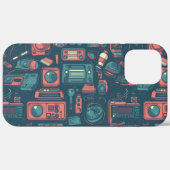 Laatste van het verleden: Tech van 80 Case-Mate iPhone Case (Achterkant (horizontaal))