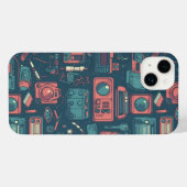 Laatste van het verleden: Tech van 80 iPhone Hoesje (Achterkant horizontaal)