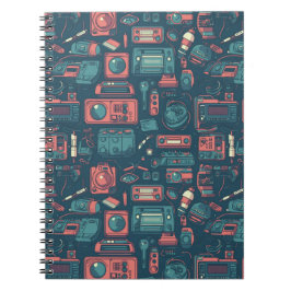 Laatste van het verleden: Tech van 80 Notitieboek