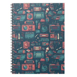 Laatste van het verleden: Tech van 80 Notitieboek