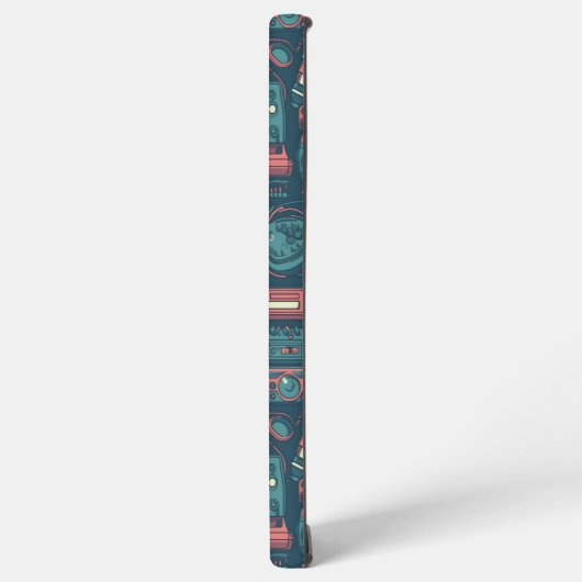 Laatste van het verleden: Tech van 80 Samsung Galaxy Hoesje (Linkerkant)