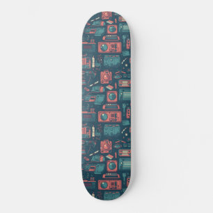 Laatste van het verleden: Tech van 80 Skateboard
