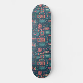 Laatste van het verleden: Tech van 80 Skateboard