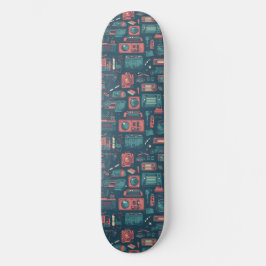 Laatste van het verleden: Tech van 80 Skateboard