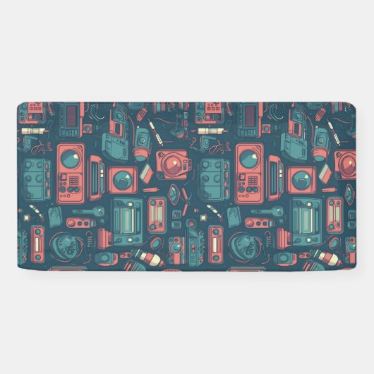 Laatste van het verleden: Tech van 80 Spandoek (Horizontaal)