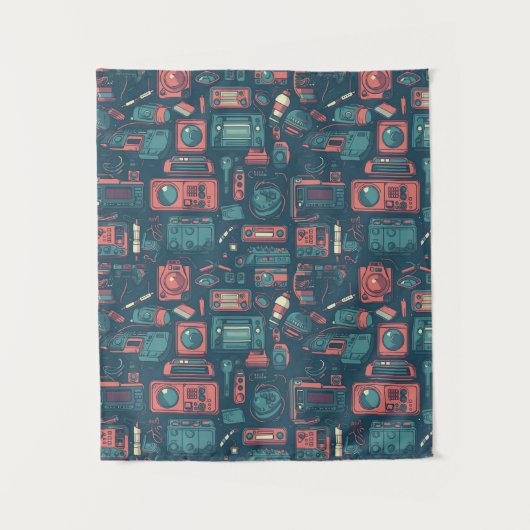 Laatste van het verleden: Tech van 80 Wandkleed (Voorkant)