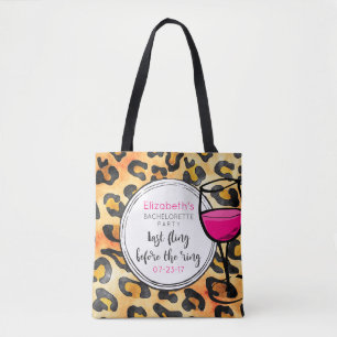 Laatste vlucht voor Ring Wild Bachelorette Draagtas