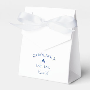 Laatste Zeil Voor De Veil Bachelorette Geschenkdoo Bedankdoosjes