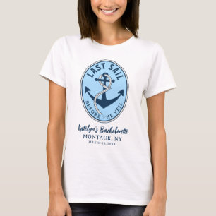 Laatste Zeiltocht voor de Sluier Bachelorette T-shirt