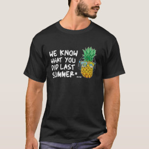 Laatste zomer t-shirt