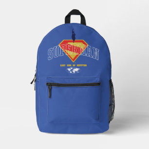 Laatste zoon van Krypton Emblem Bedrukte Rugzak